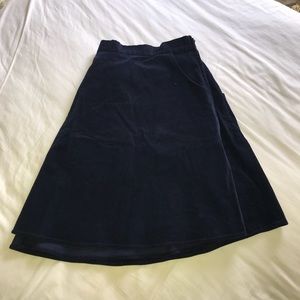 Royal Blue Skater Skirt
